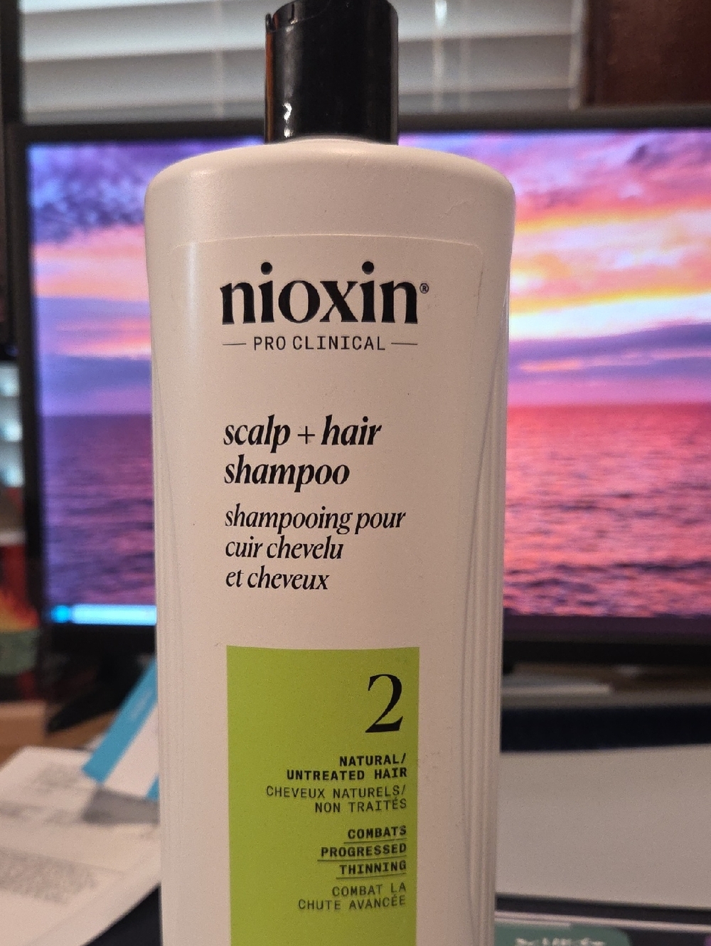Nioxin Pro Clinical Scalp + Hair Shampoo 2 — Green